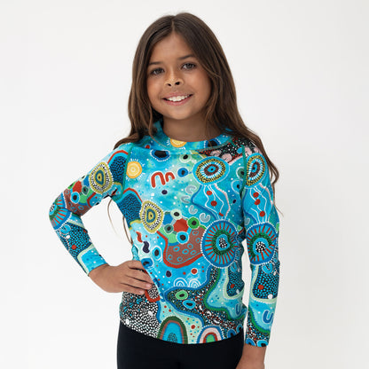 Kid's Long Sleeve Rash Vest, Our Voices