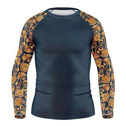 Kid's Long Sleeve Rash Vest, We Walk With Care (Edition 1)