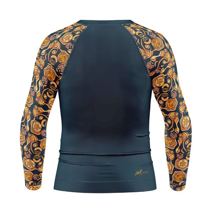 Kid's Long Sleeve Rash Vest, We Walk With Care (Edition 1)