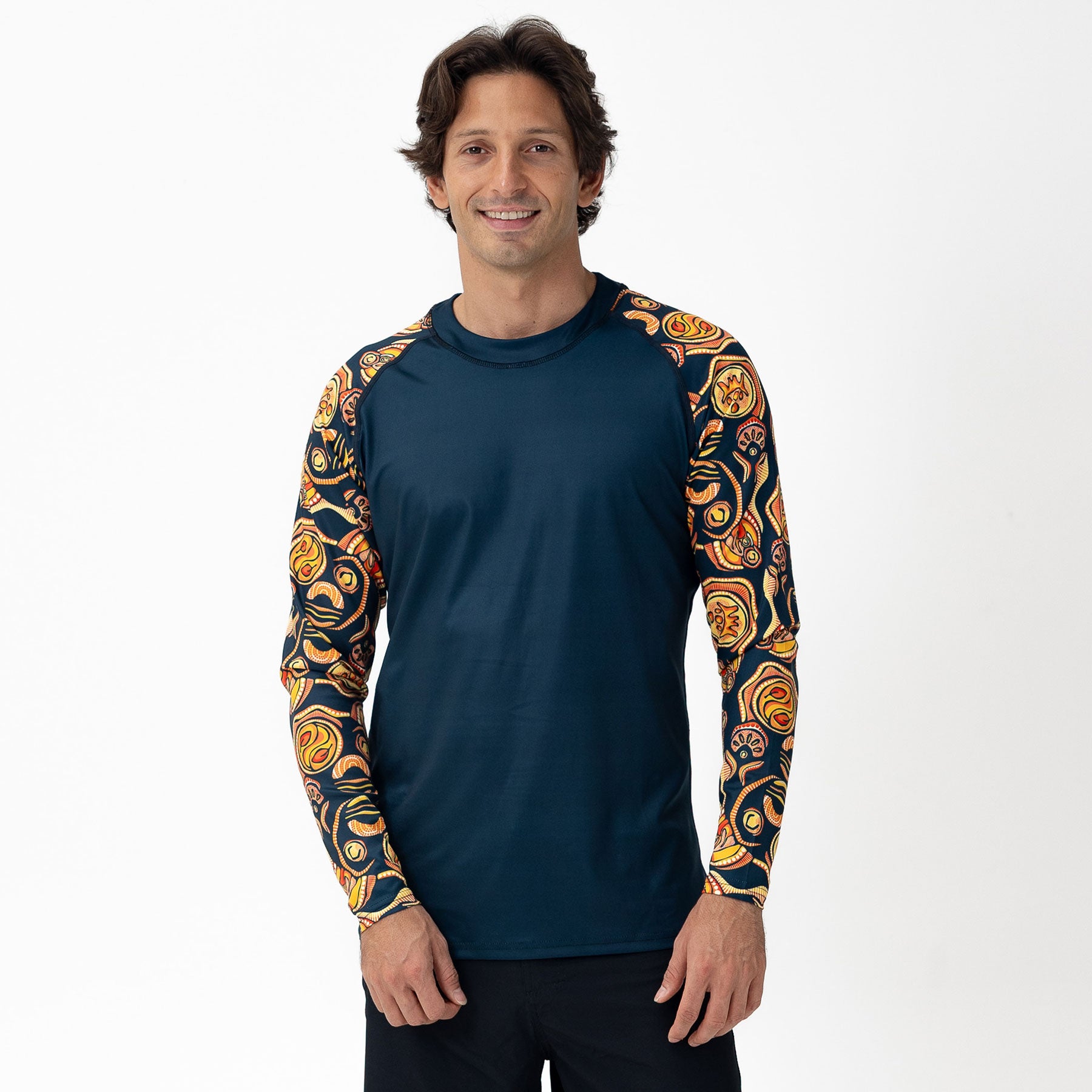 Standard Long Sleeve Rash Vest, We Walk With Care (Edition 1)