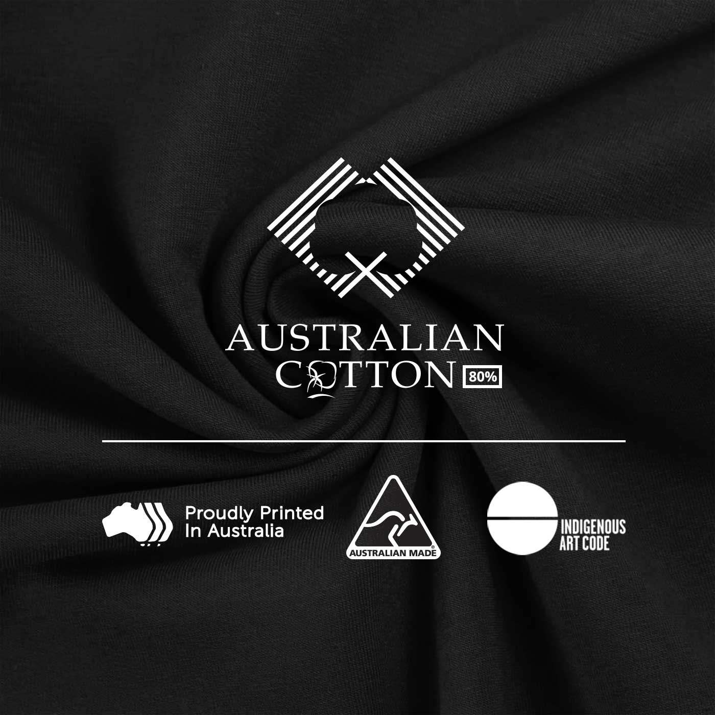 SALE - Premium Cotton Hoodie, Ninti Pulka - NAIDOC 2025 (black, S)