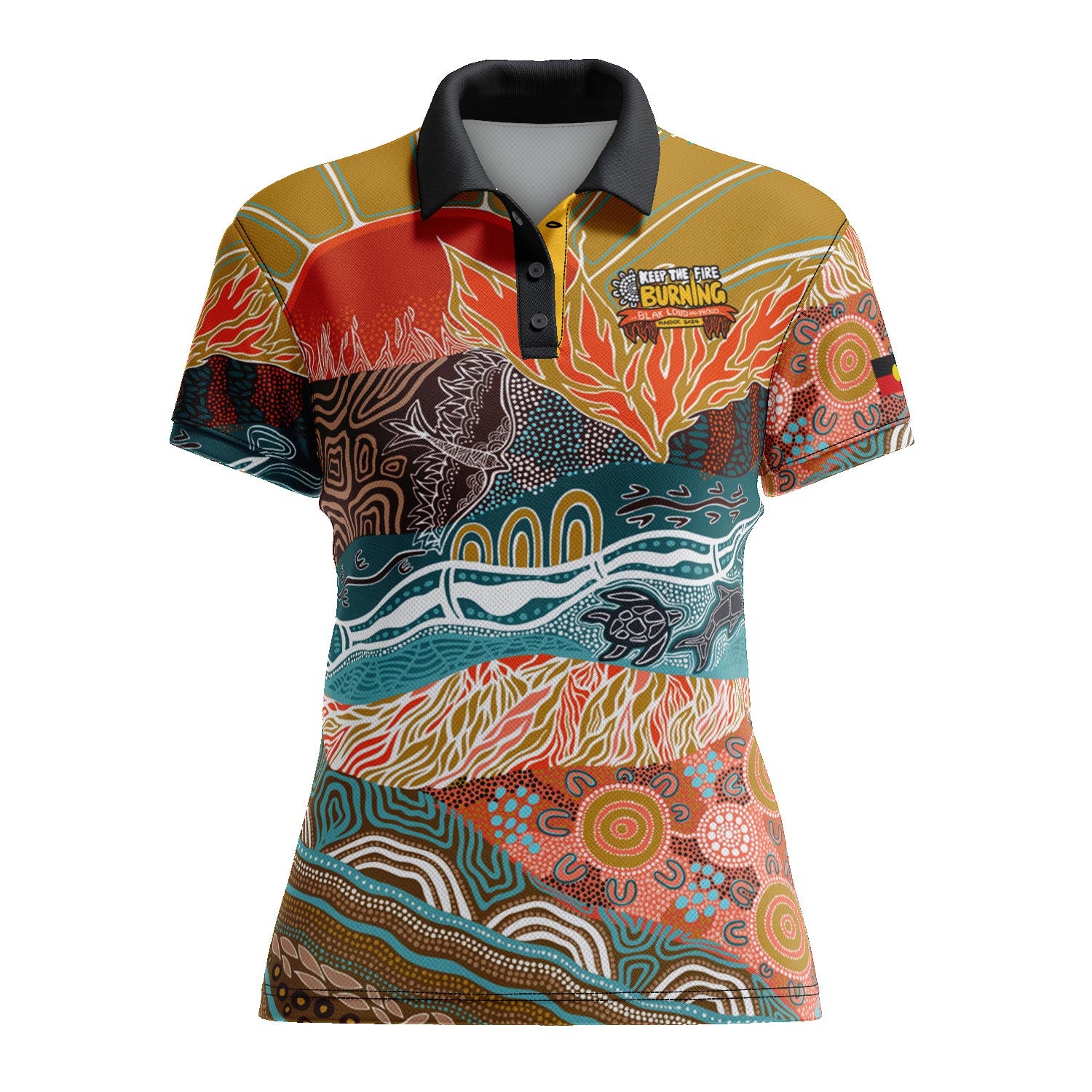 Fitted Polo, Eternal - NAIDOC 2024
