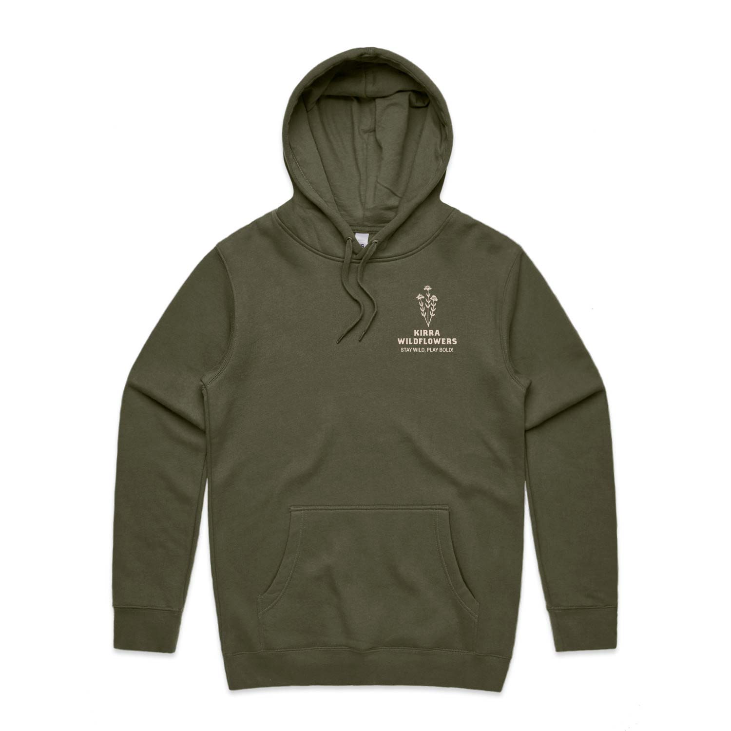 Kirra Wildflowers Men's Cotton Hoodie