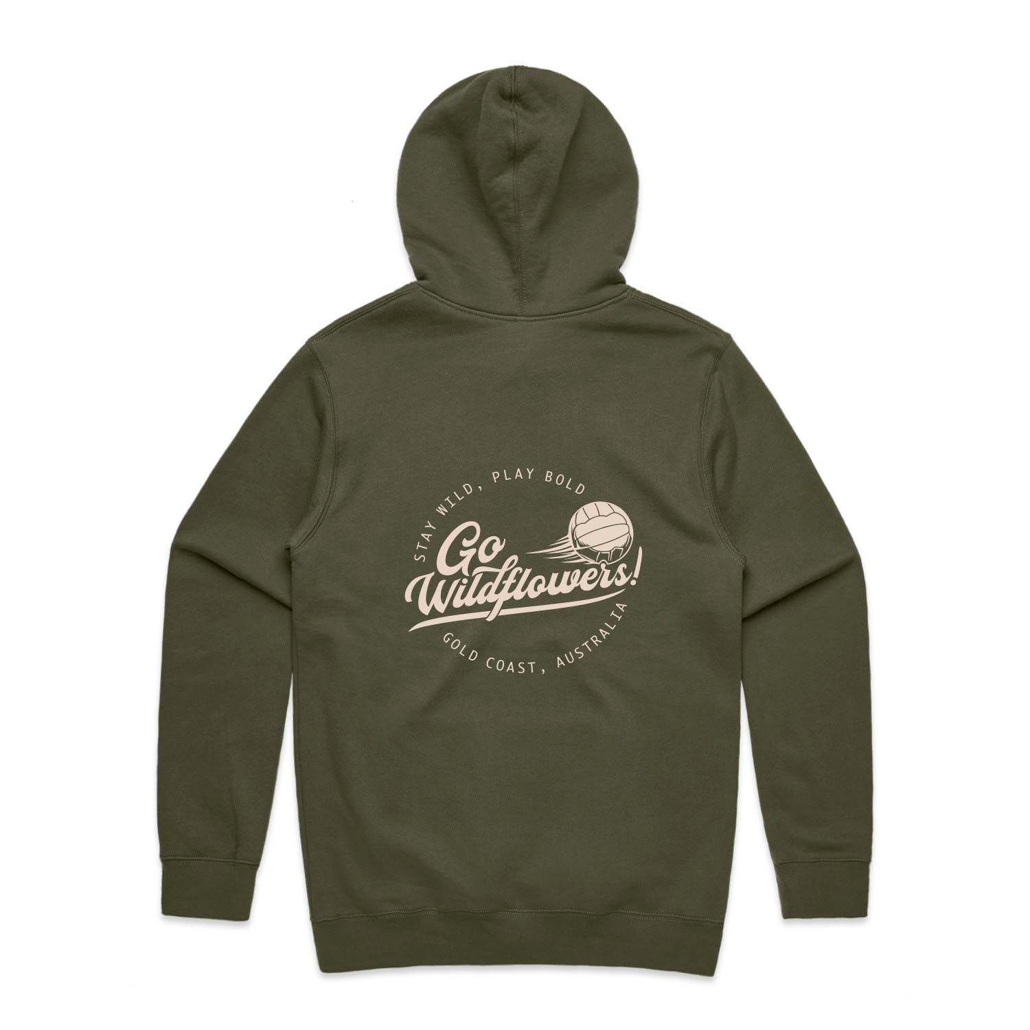 Kirra Wildflowers Men's Cotton Hoodie