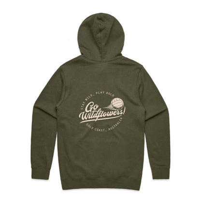 Kirra Wildflowers Men's Cotton Hoodie