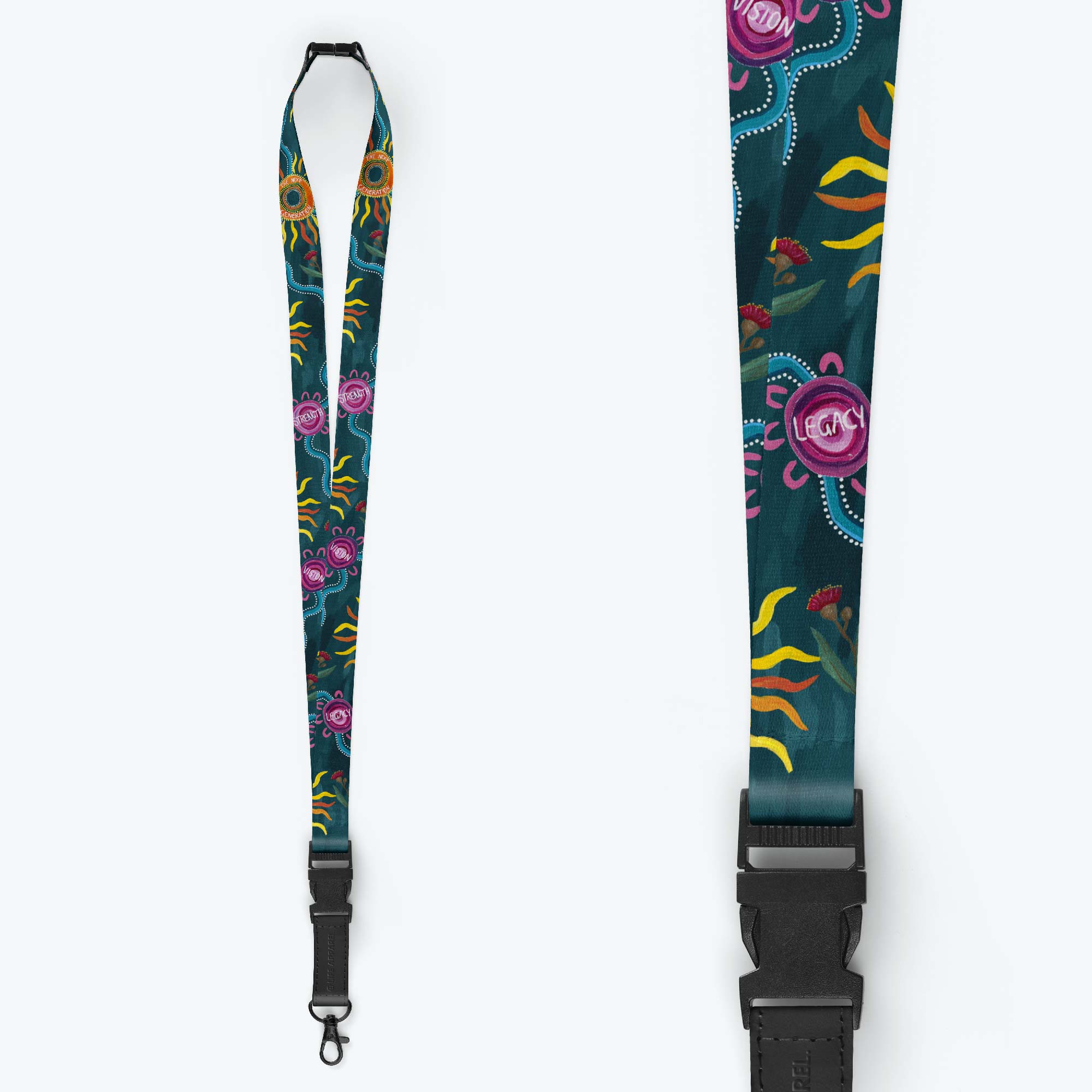 Premium Lanyard, Tharragu - NAIDOC 2025