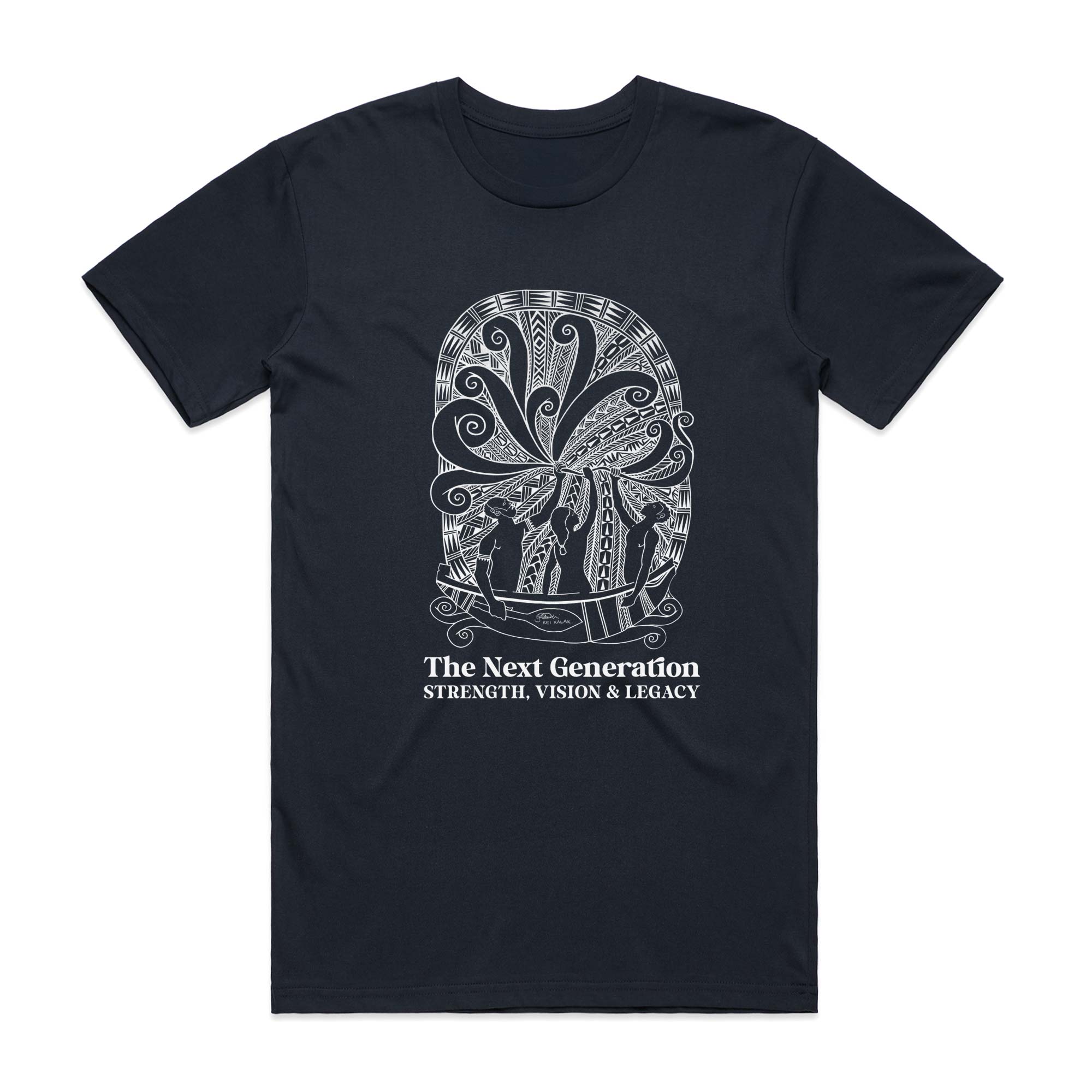 SALE - T-shirt, Our Future - NAIDOC 2025 (navy blue, XXL)