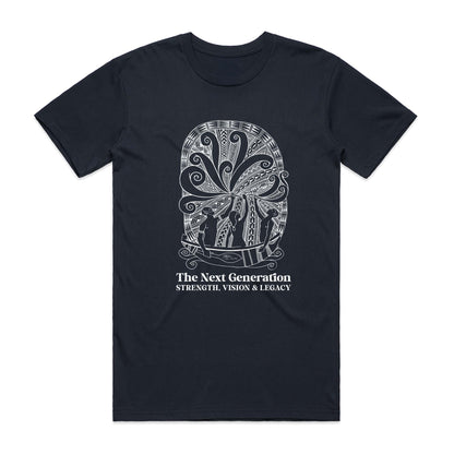 SALE - T-shirt, Our Future - NAIDOC 2025 (navy blue, XXL)