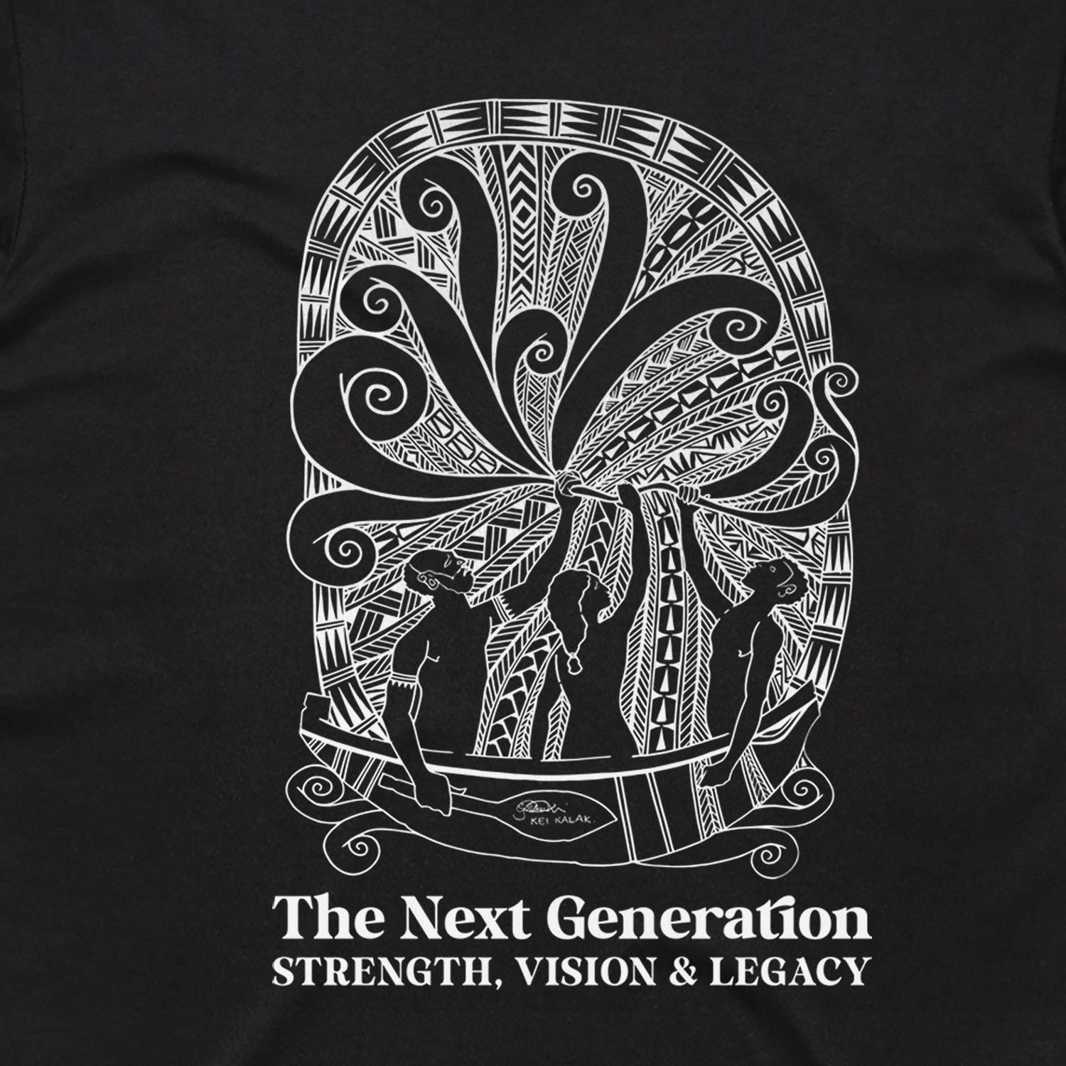 SALE - T-shirt, Our Future - NAIDOC 2025 (black)