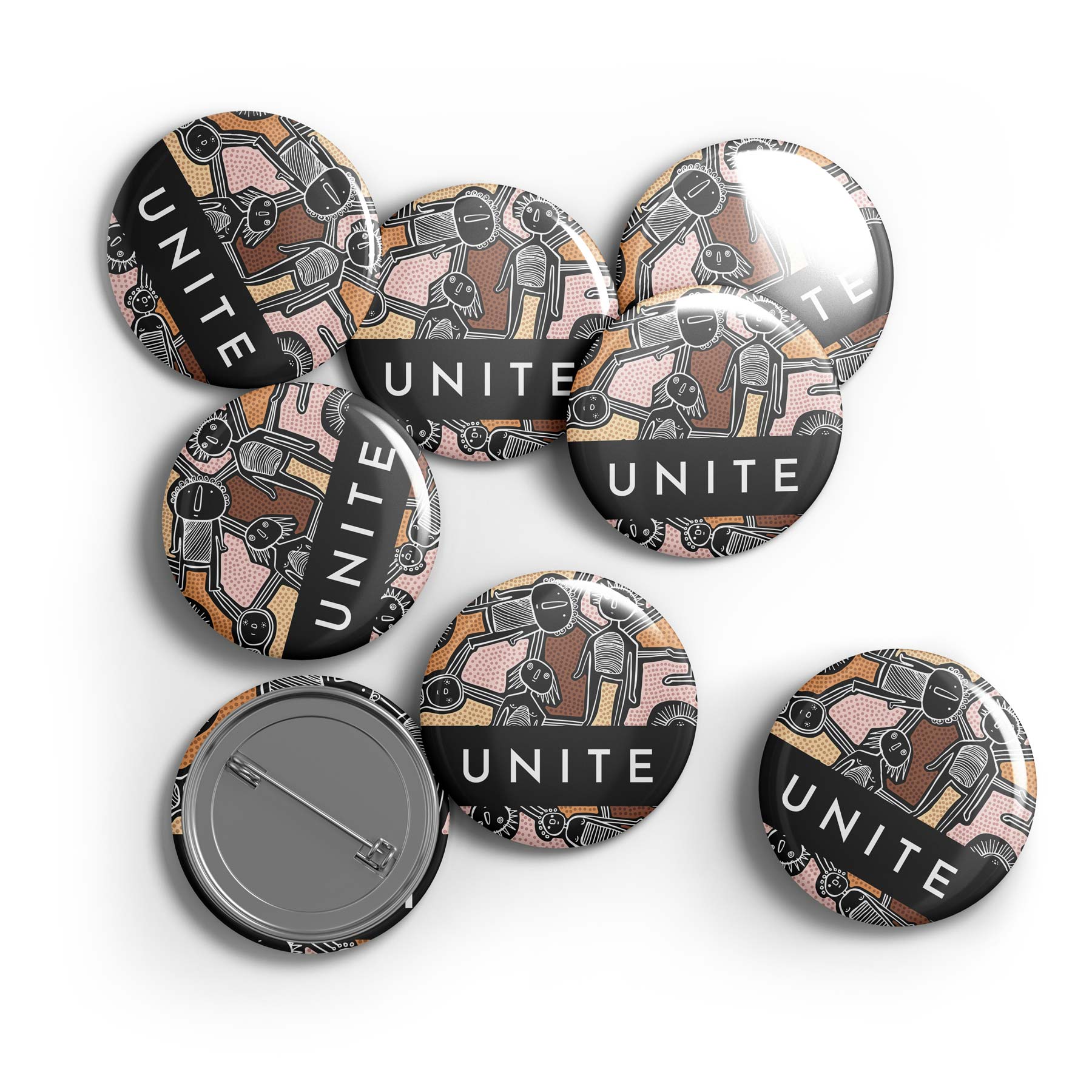 Button Badge, Unite