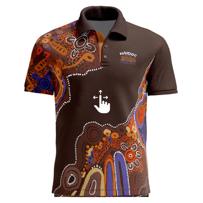 Connections To Country (Core) Standard Polo Shirt - NAIDOC 2026