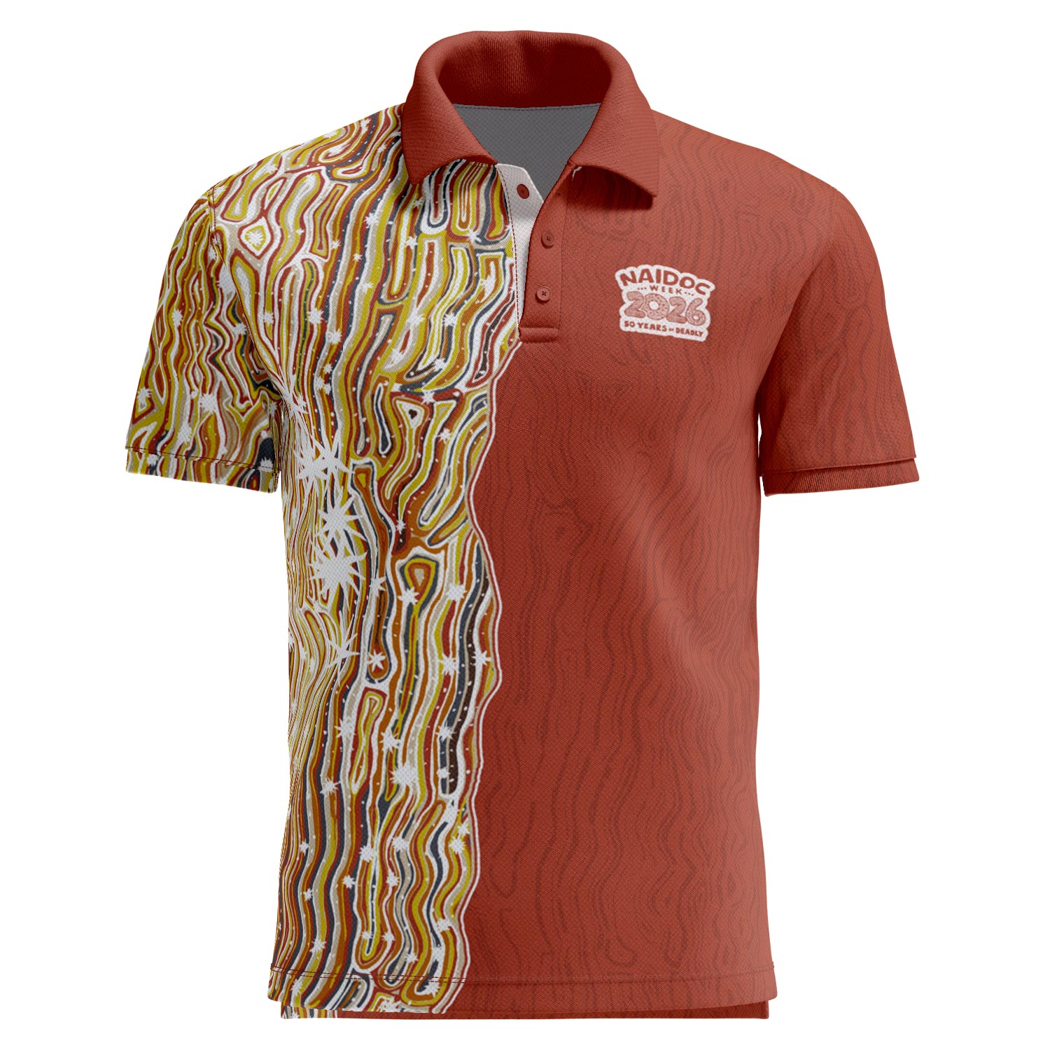 Minyi Puru (Core) Standard Polo Shirt - NAIDOC 2026