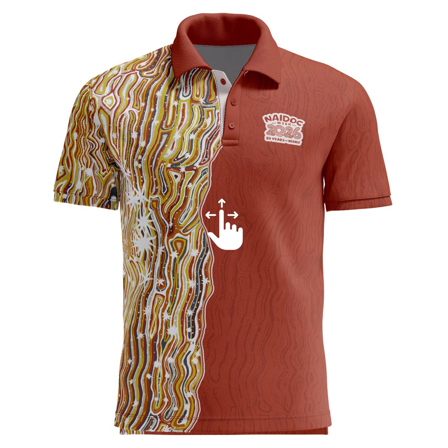 Minyi Puru (Core) Standard Polo Shirt - NAIDOC 2026