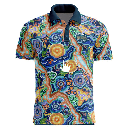 One Spirit, 50 Years (Max) Standard Polo Shirt - NAIDOC 2026