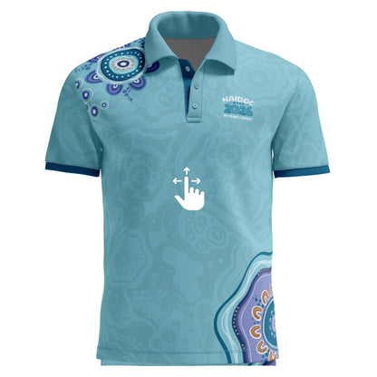 One Spirit, 50 Years (Accent) Standard Polo Shirt - NAIDOC 2026