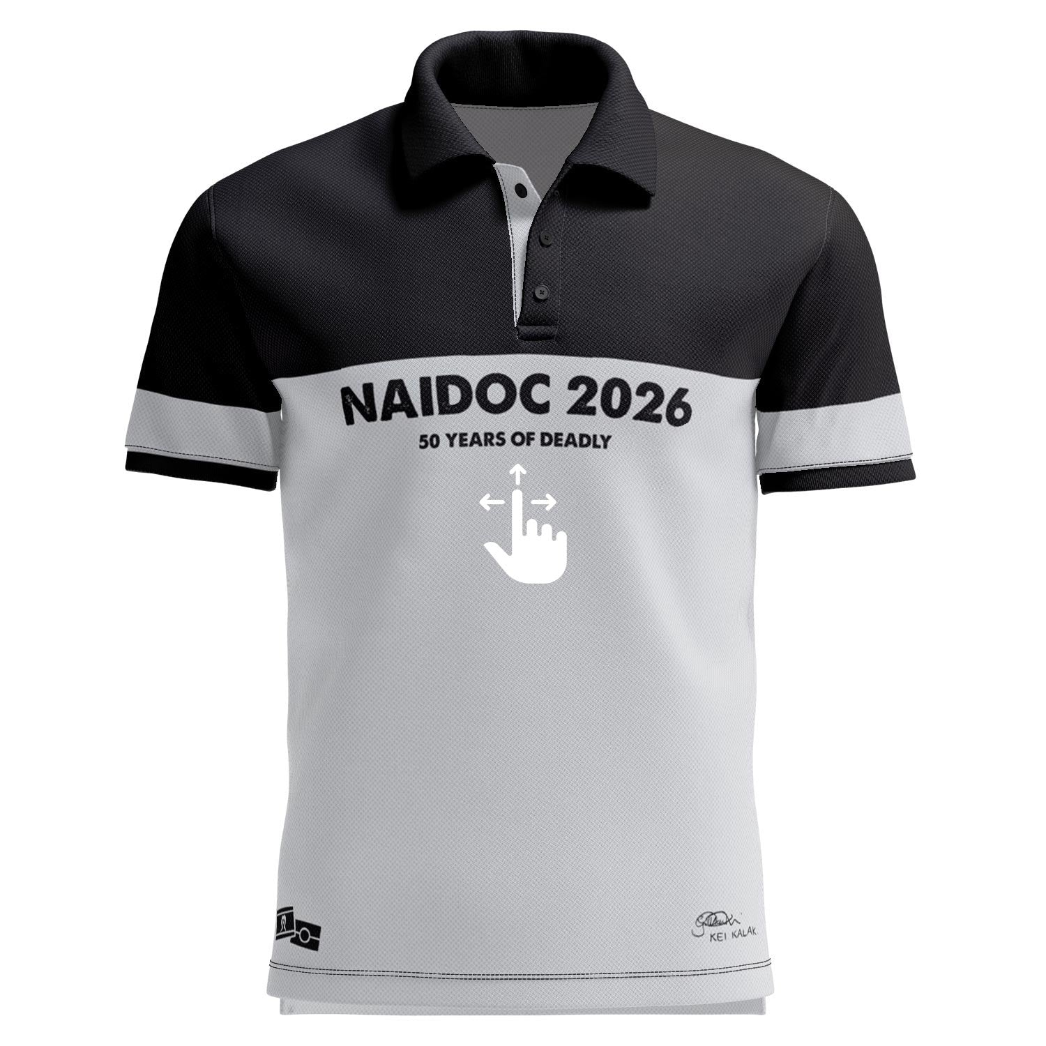 My Warr (Studio) Bamboo Polo Shirt - NAIDOC 2026