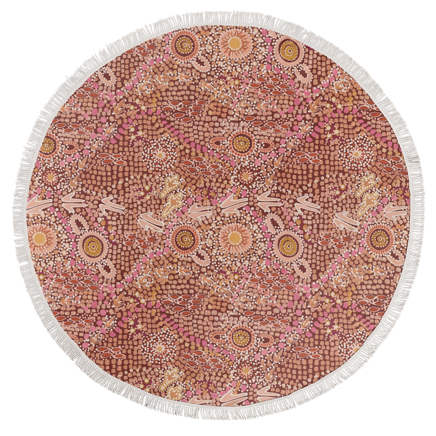 Round Beach Towel, Kalkatungu