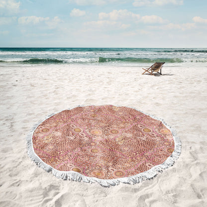 Round Beach Towel, Kalkatungu