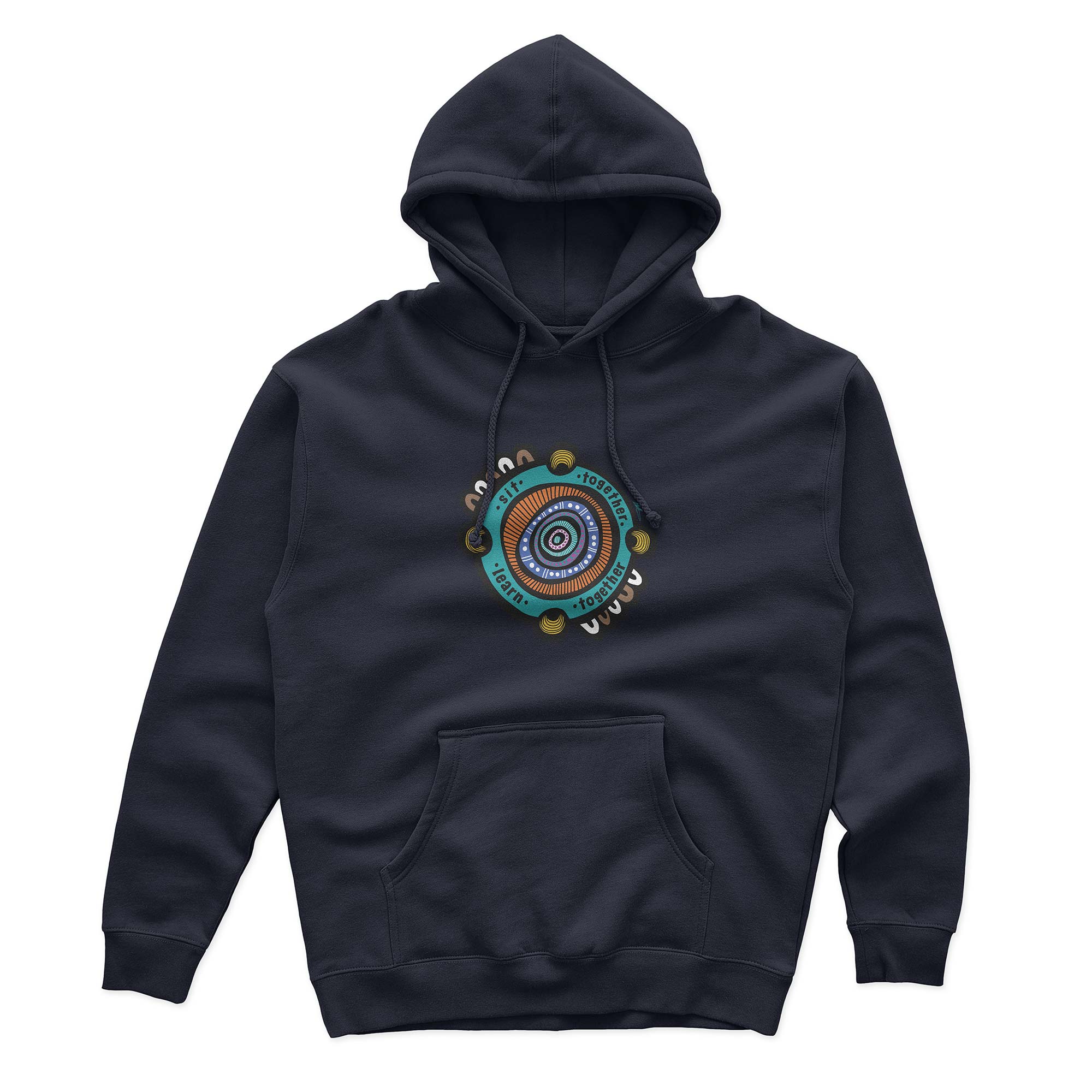 SALE - Growth Premium Cotton Hoodie | navy, small