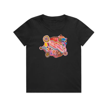 SALE - Strength Of Our Elders Kids Cotton T-shirt | black