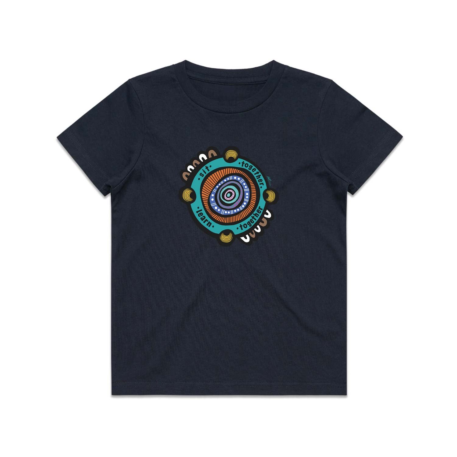 SALE - Growth Kids Cotton T-shirt | navy