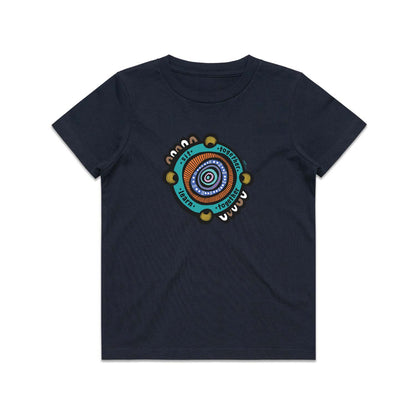 SALE - Growth Kids Cotton T-shirt | navy