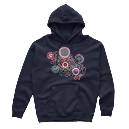 SALE - Wisdom Keepers Premium Cotton Hoodie | navy blue