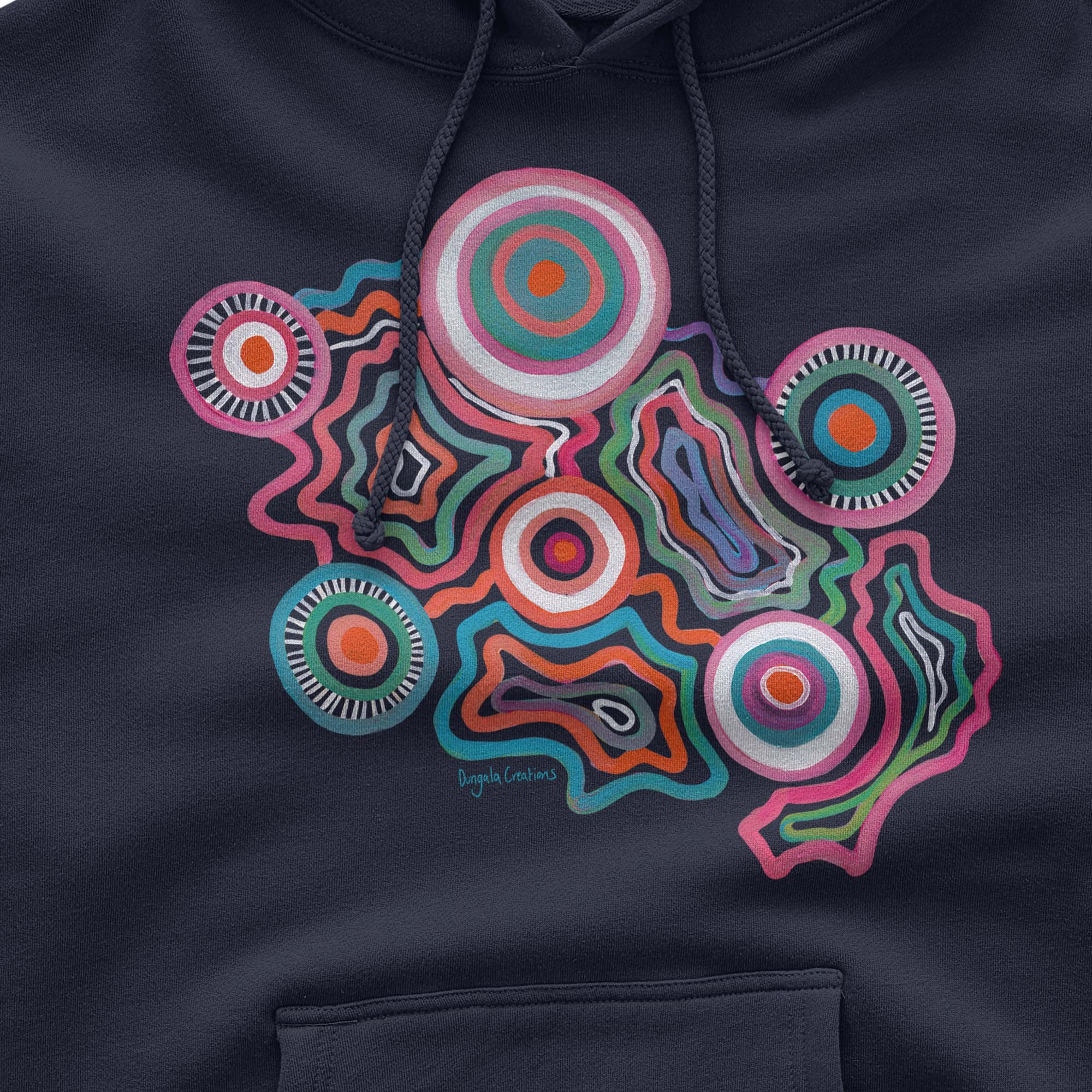 SALE - Wisdom Keepers Premium Cotton Hoodie | navy blue