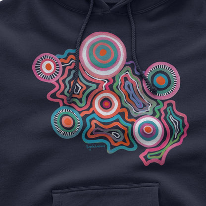 SALE - Wisdom Keepers Premium Cotton Hoodie | navy blue