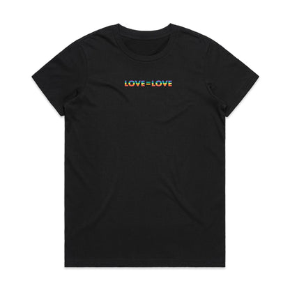 Women's T-shirt, Love Is Love