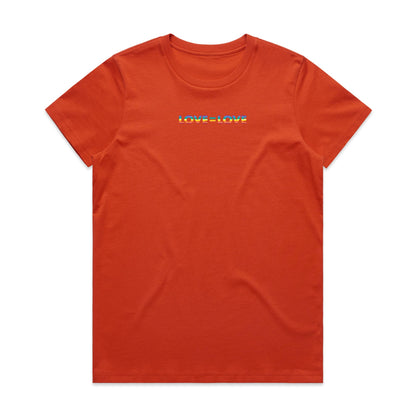 Women's T-shirt, Love Is Love