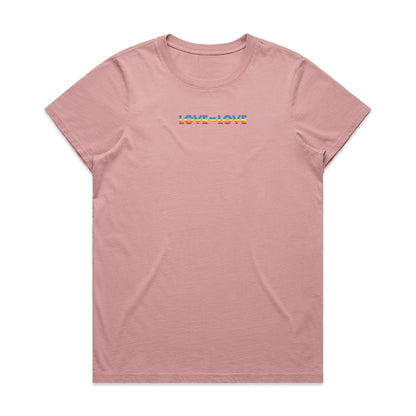 Women's T-shirt, Love Is Love
