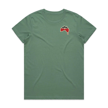 Women's T-Shirt, Power Of People: Country