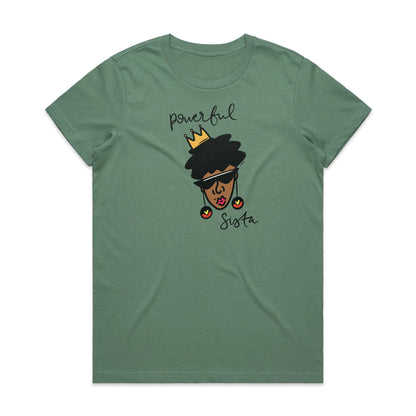 Women's T-shirt, Powerful Sista
