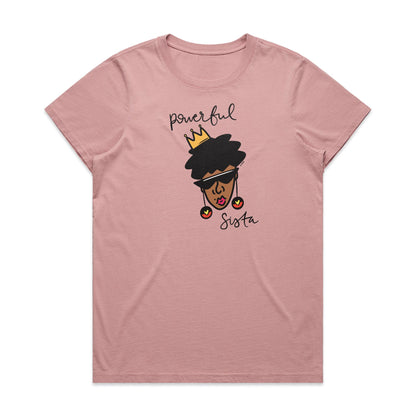 Women's T-shirt, Powerful Sista
