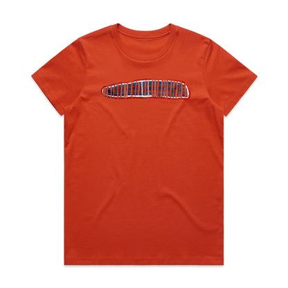 Women's T-shirt, Rabbit Proof Fence | Puntawarri
