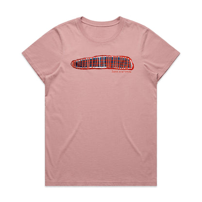 Women's T-shirt, Rabbit Proof Fence | Puntawarri