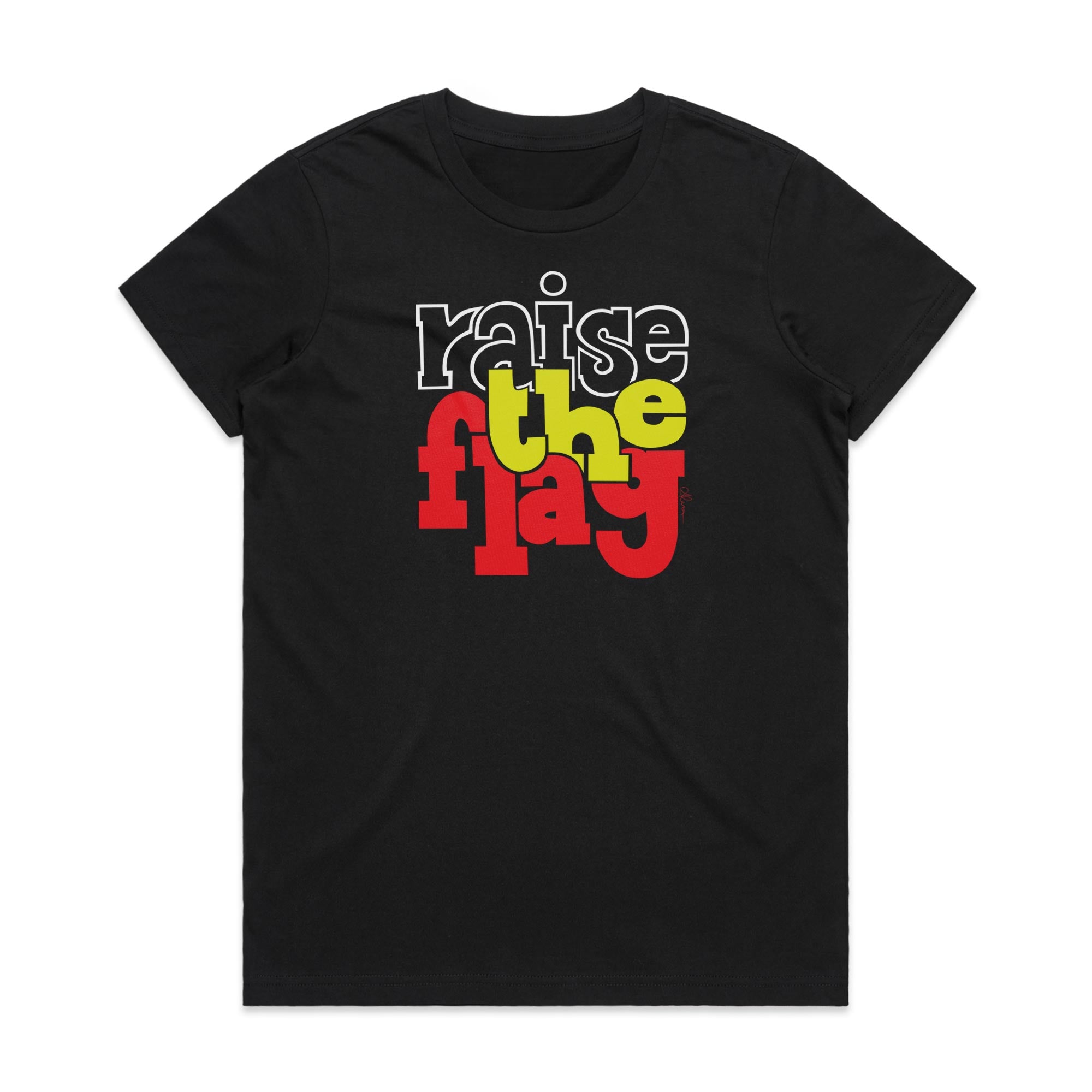Women's T-shirt, Raise The Flag