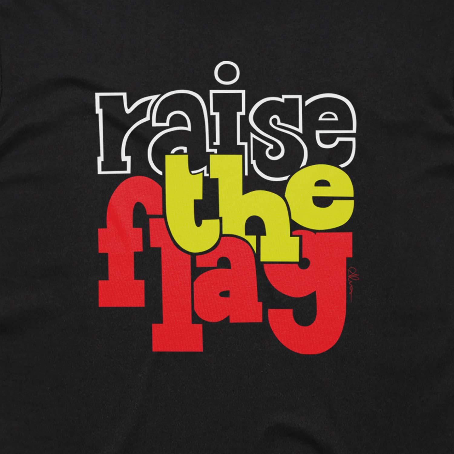 Women's T-shirt, Raise The Flag
