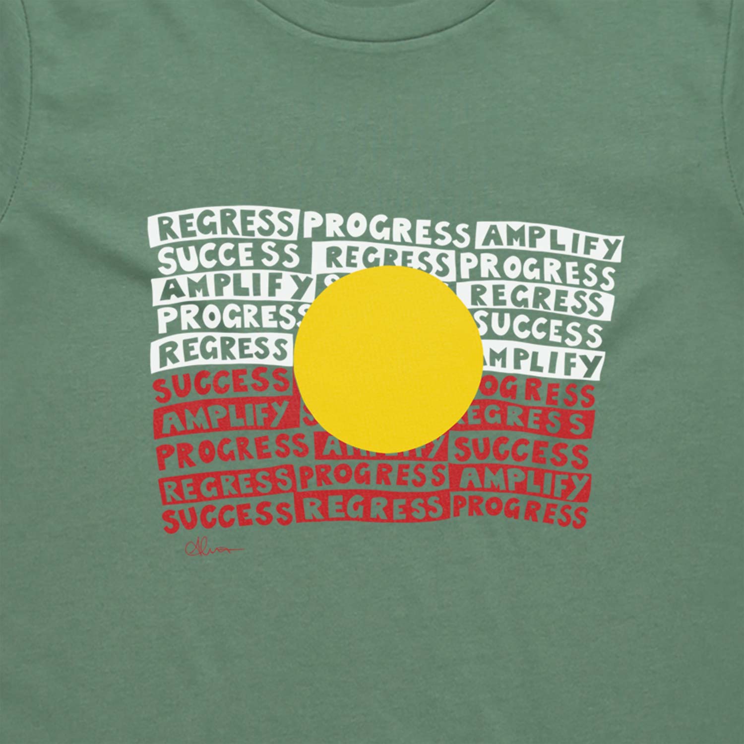 Women's T-shirt, Regress To Progress