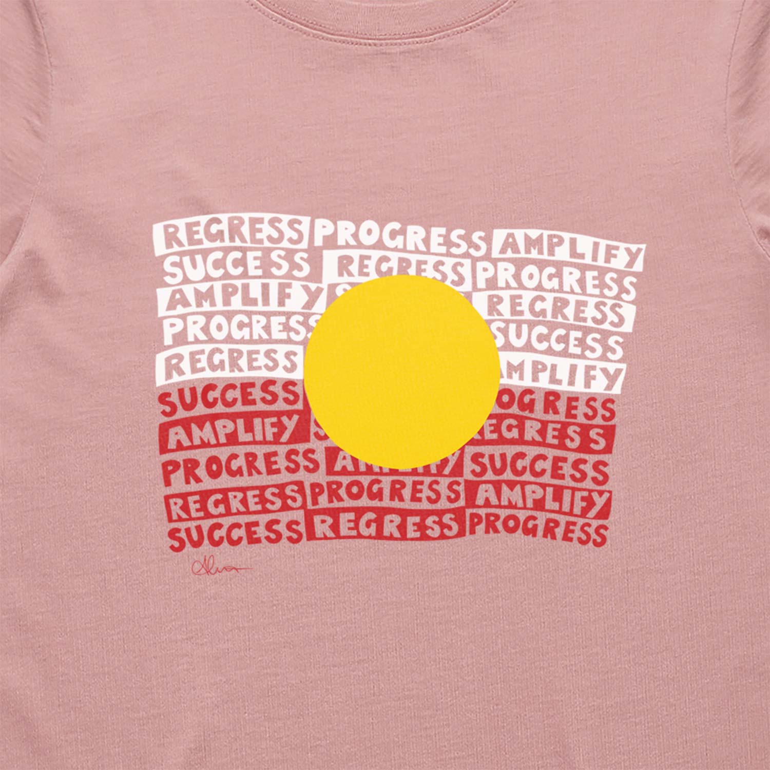 Women's T-shirt, Regress To Progress