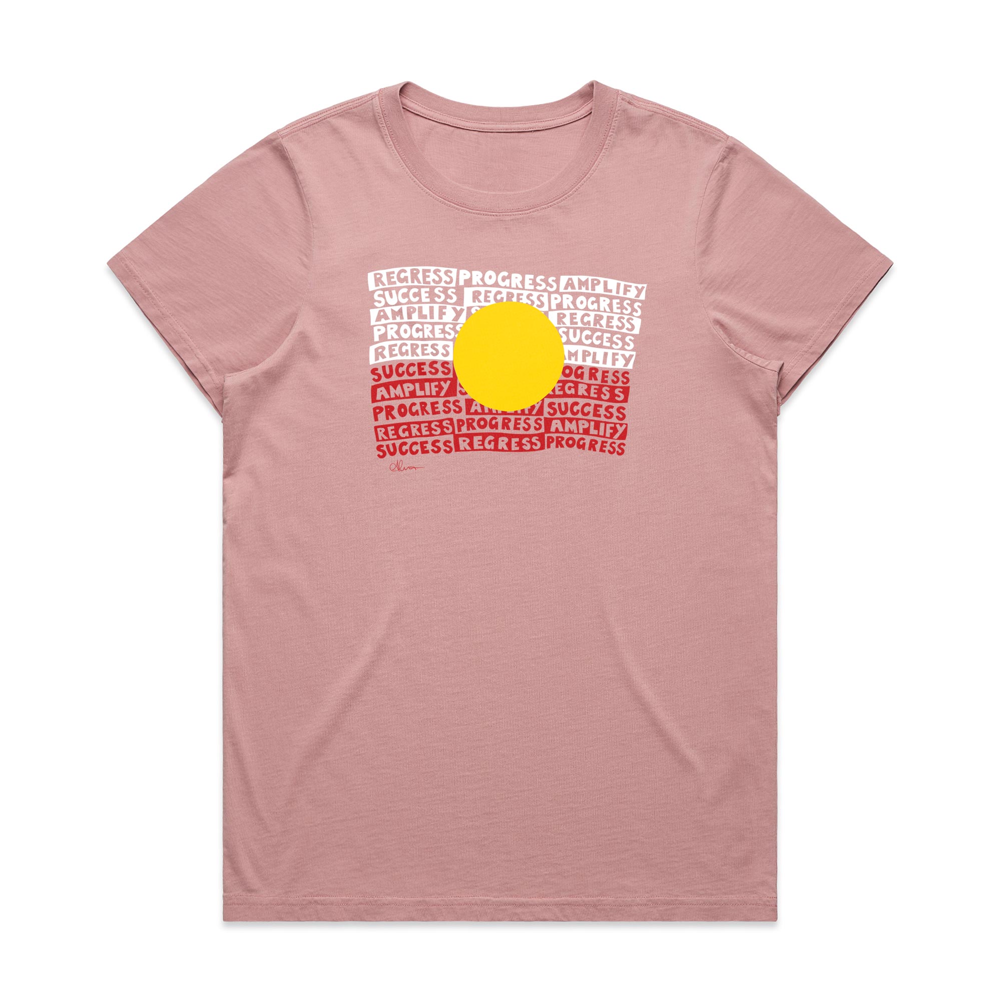 Women's T-shirt, Regress To Progress