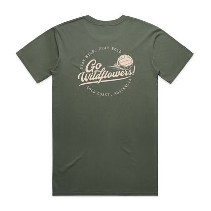 Kirra Wildflowers Men's Cotton T-shirt