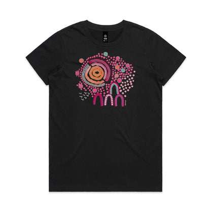Connections Women's Cotton T-shirt - Black