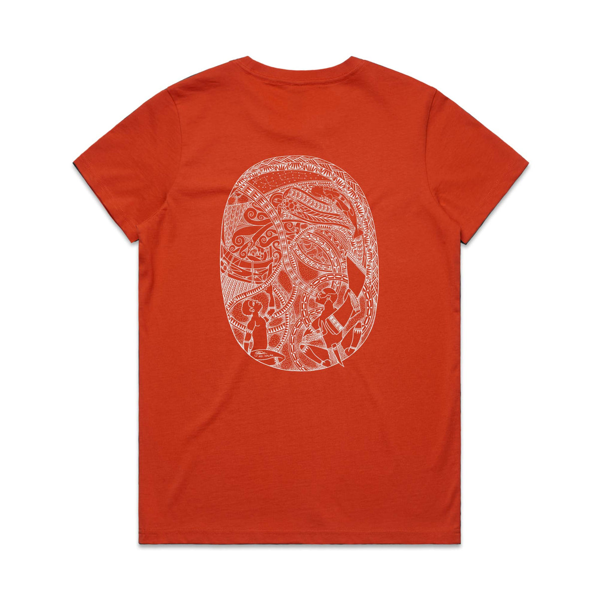 Kaikazi Ia Women's Cotton T-shirt - Autumn