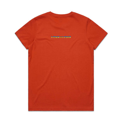 Love Is Love Women's Cotton T-shirt - Autumn