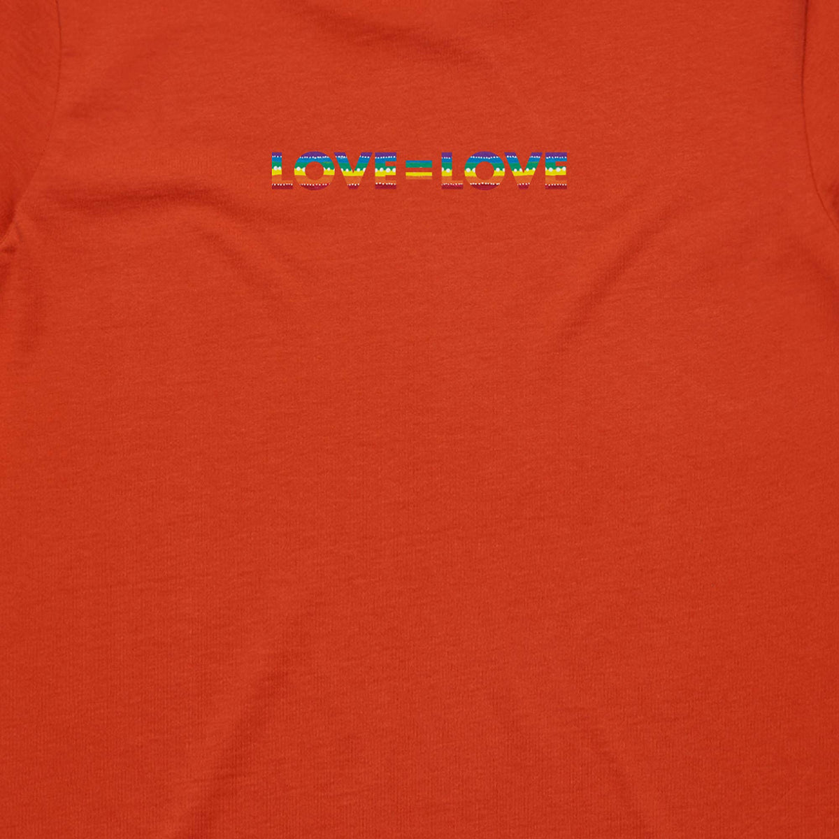 Love Is Love Women's Cotton T-shirt - Autumn