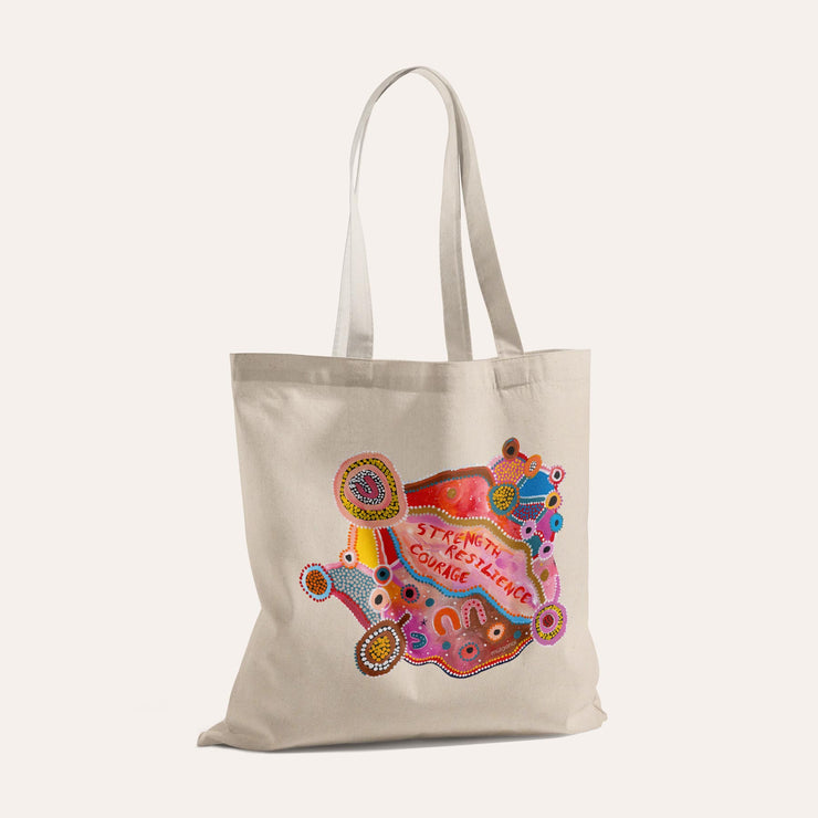 Cotton Tote Bag, Strength Of Our Elders